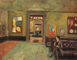 Roger Fry A Room in the Second Post-Impressionist Exhibition(The Matisse Room) Germany oil painting art